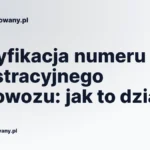 Weryfikacja numeru rejestracyjnego radiowozu: jak to działa?